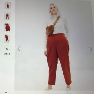 ASOS design curve mix & match cigarette pants